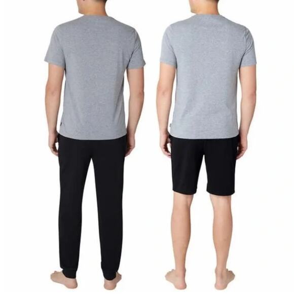 New Eddie Bauer Men’s 2-Pk Lightweight Cotton Blend Jersey Active Casual Shorts - Picture 2 of 5